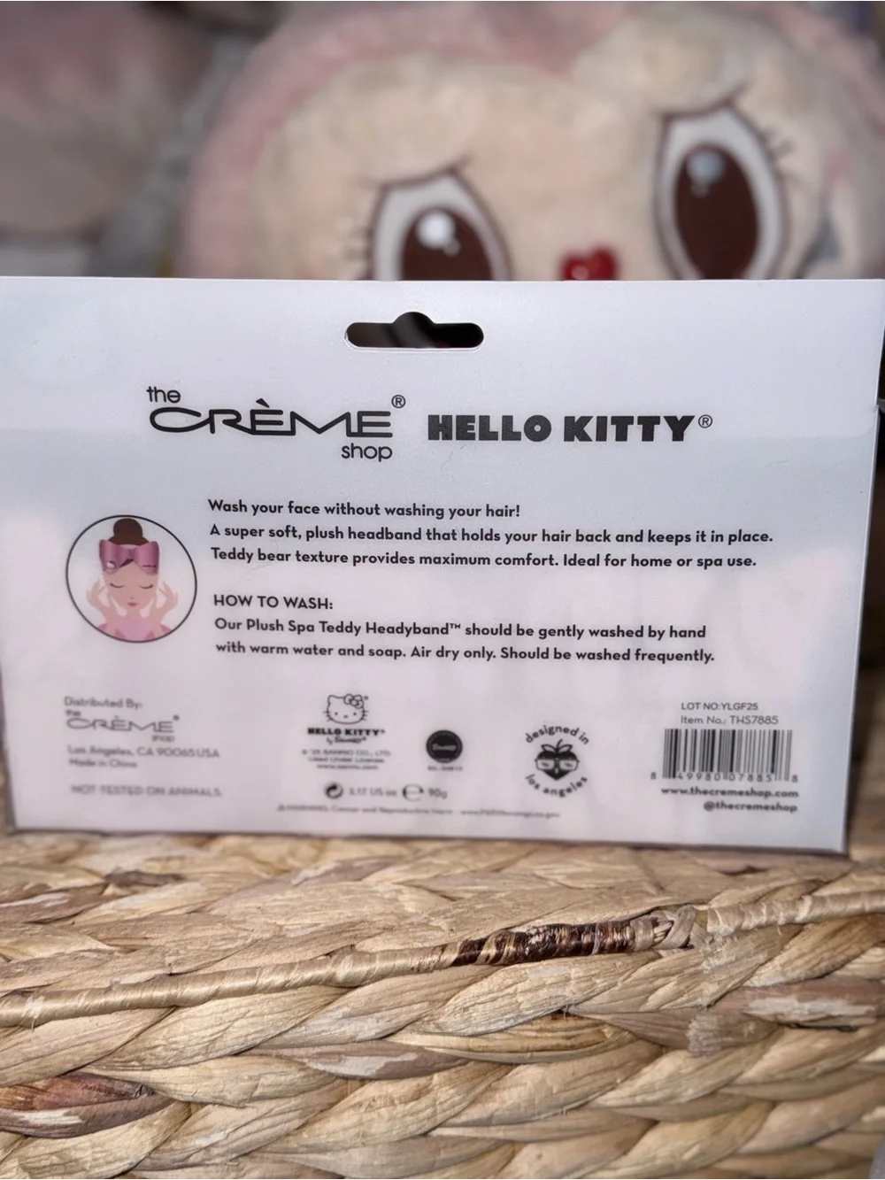 Hello Kitty Plush Spa Headband – The Crème Shop